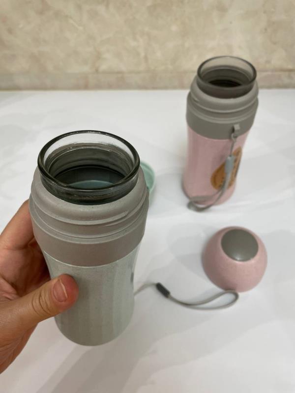 قمقمه شیشه ای  بدون  مواد BPA