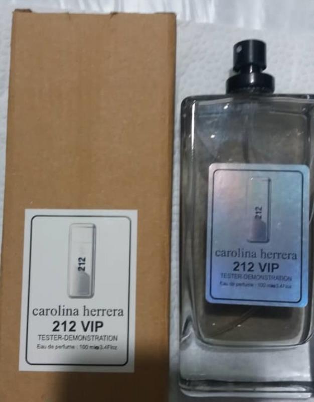 تستر جعبه کاهی carolina herrera  212 VIP