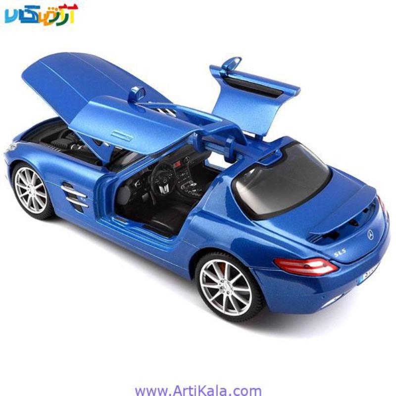 ماشین فلزی مرسدس بنز مدل Modellauto 1:18 Mercedes SLS AMG