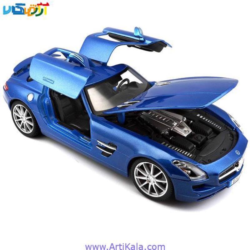 ماشین فلزی مرسدس بنز مدل Modellauto 1:18 Mercedes SLS AMG