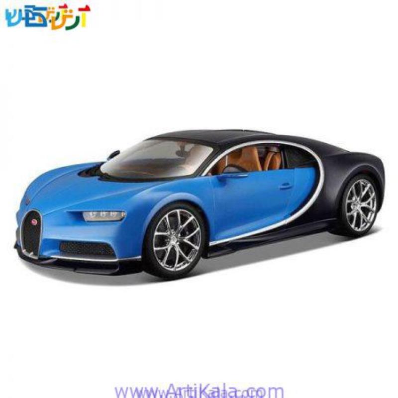 ماکت ماشین بوگاتی شیرون 1/24 مدل Bugatti Chiron