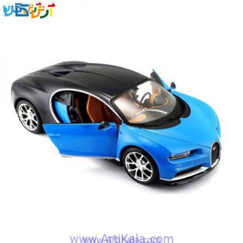 ماکت ماشین بوگاتی شیرون 1/24 مدل Bugatti Chiron