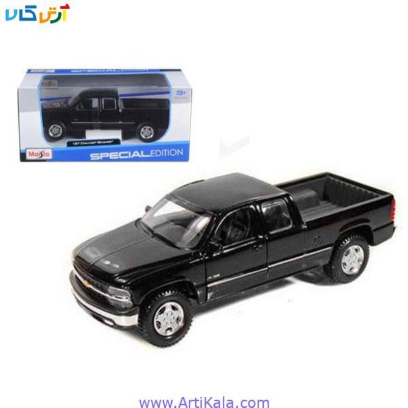 ماکت ماشین شورلت سیلورادو Chevrolet Silverado 1:27