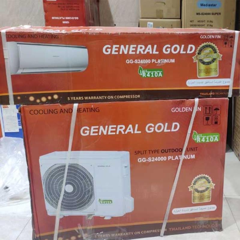 کولر گازی12000سردوگرم  جنرال گلد پلاتینیوم  GG-TS12000 Platinum