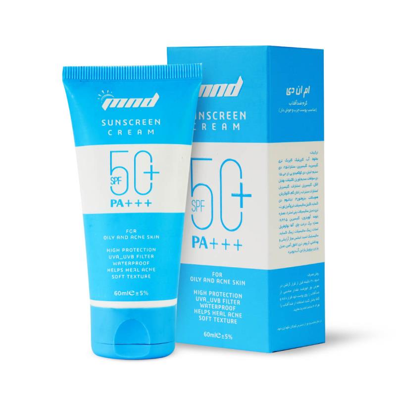 ضدآفتاب مناسب پوست چرب و جوش‌دار SPF50+ حجم 60 میل