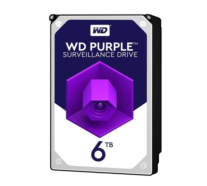 هارددیسک اینترنال وسترن دیجیتال مدل Purple ظرفیت 6 ترابایت