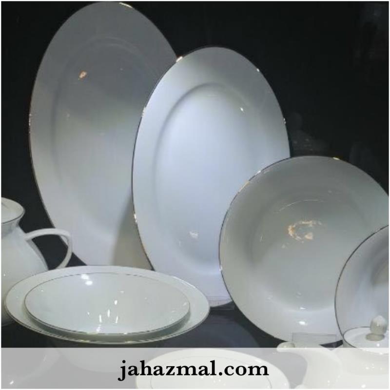 سرویس چینی زرین طرح سمن شهرزاد 108 پارچه (درجه یک)