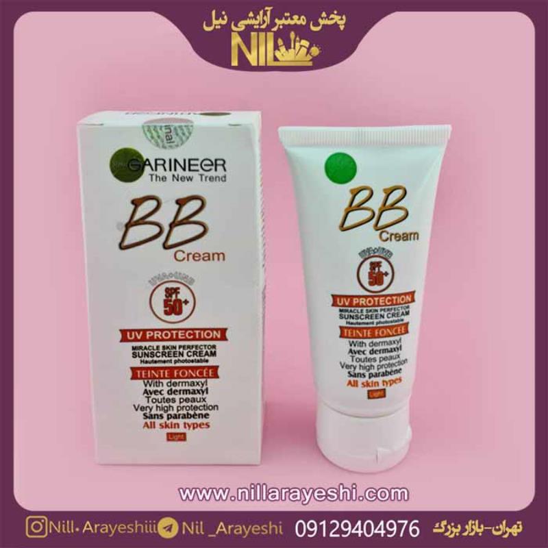 ضدآفتاب بی بی گارنیر رنگ روشن SPF50