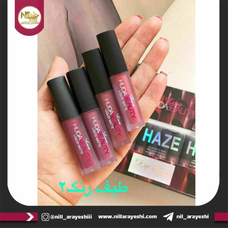 رژ مایع هدی بیوتی چهار عددی HAZE