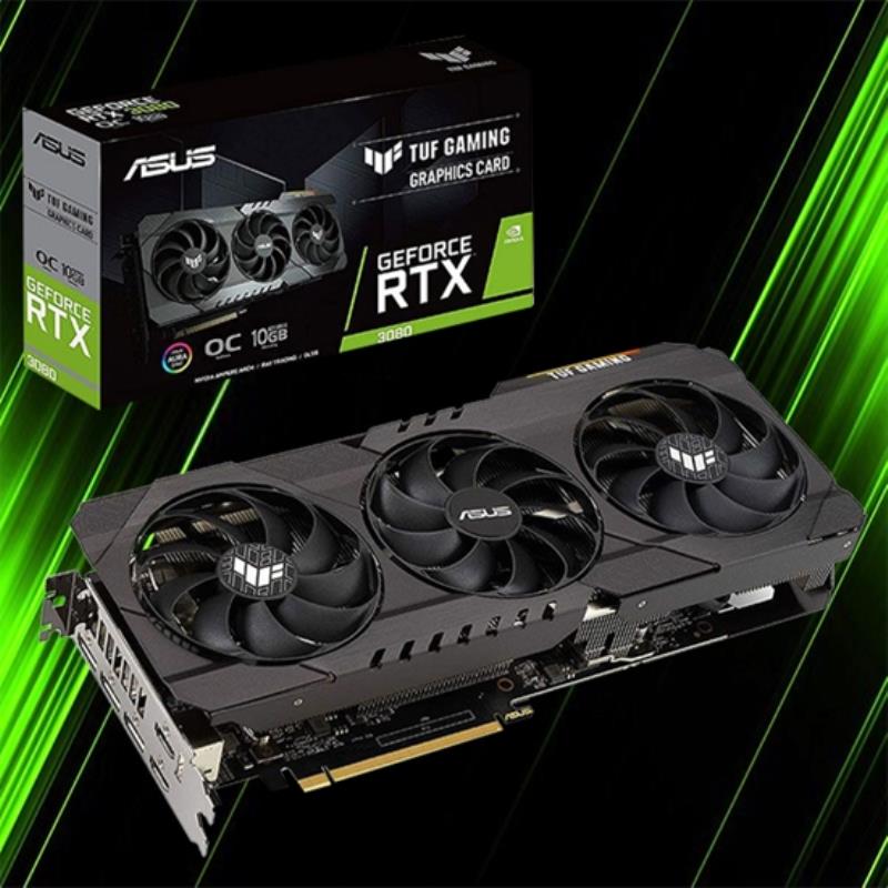 کارت گرافیک ایسوس TUF Gaming RTX 3080 V2 10G LHR