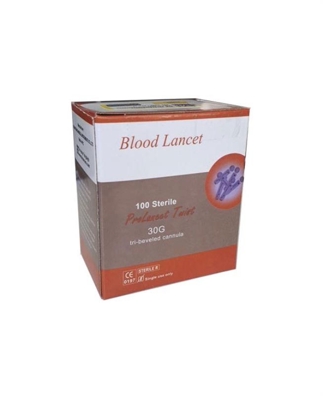 سوزن تست قند خون دو پر BLOOD LANCET