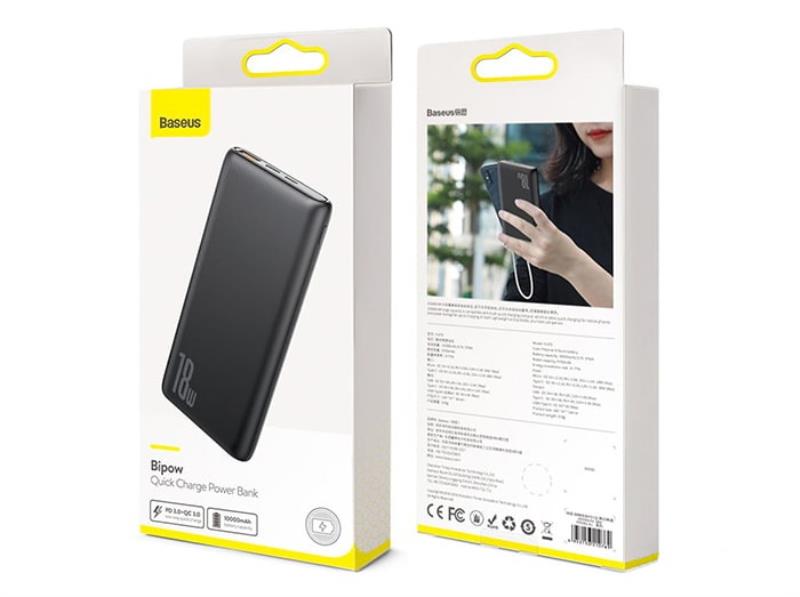 پاور بانک بیسوس Baseus Bipow N1PDPower  ظرفیت Bank 10000mAh