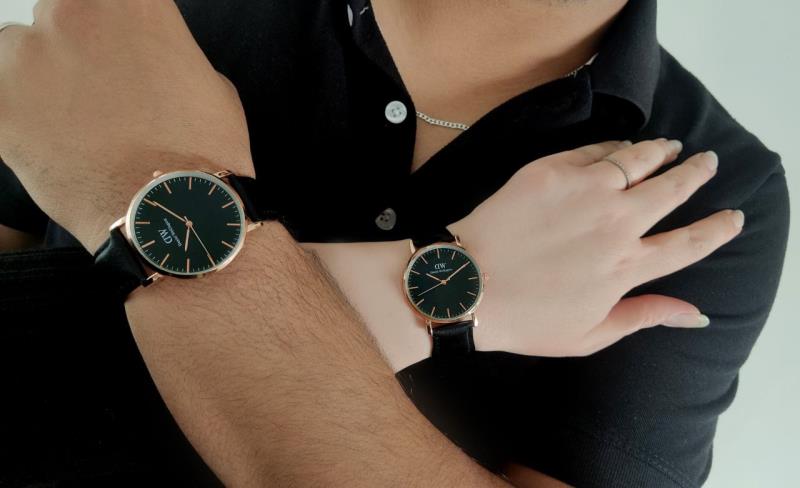 ⌚️ست ساعت Daniel Wellington مشکی رزگلد